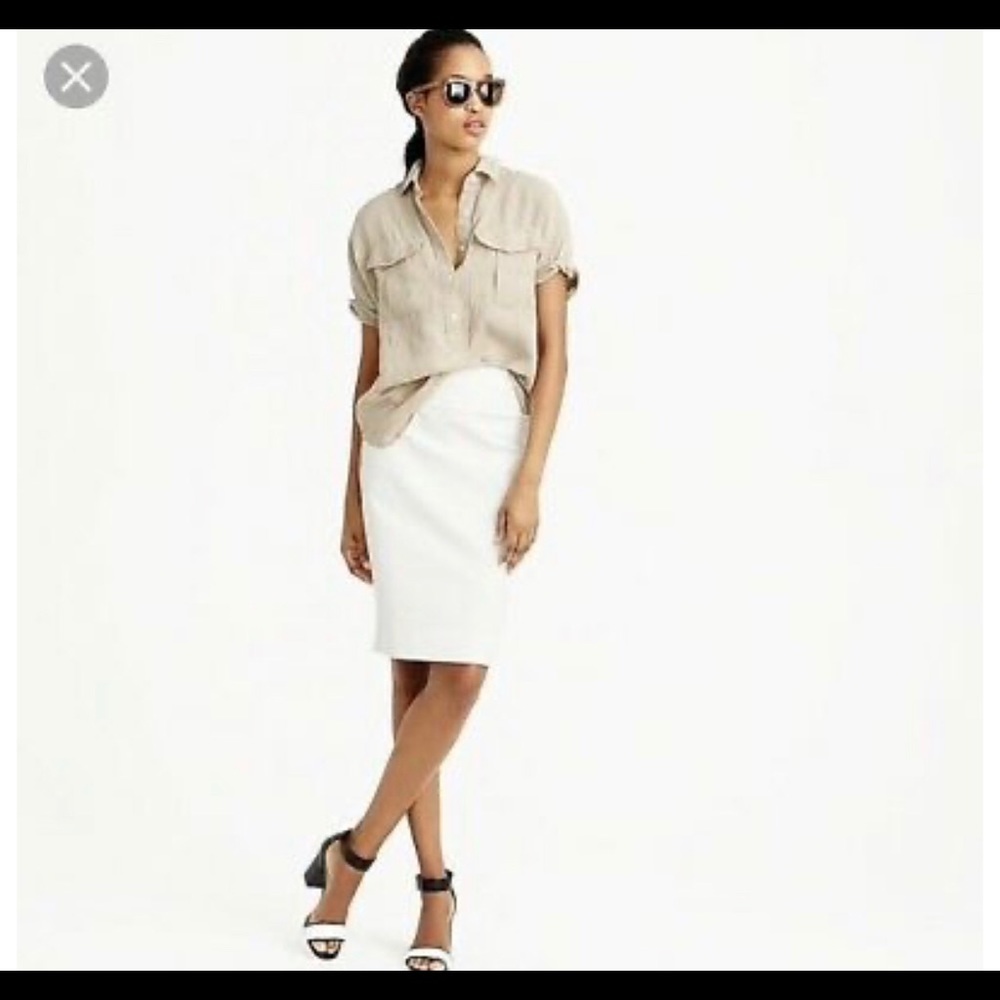 Jcrew The Pencil Skirt size 4